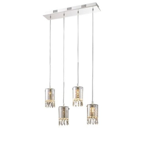 Светильник подвесной Delight Collection Crystal Tube MD2544/4L