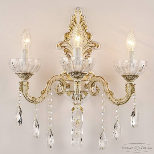 Настенное бра Bohemia AL7901 AL7901B15/3/175 B WMG P Clear/M-1H