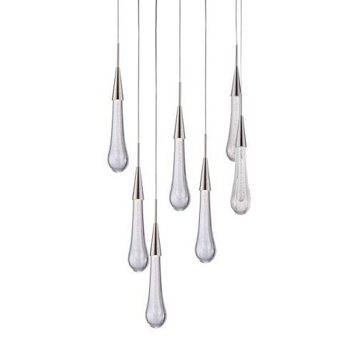 Светильник подвесной Delight Collection Pour MD2060-7A satin nickel