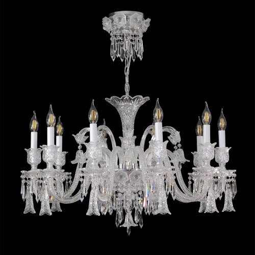 Подвесная люстра VERSAILLES Crystal Lux VERSAILLES SP10 CHROME