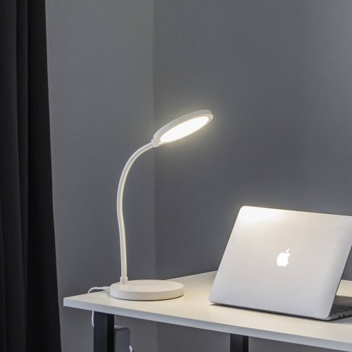 Настольная лампа Uniel TLD-553 White/LED/400Lm/4500K/Dimmer/USB