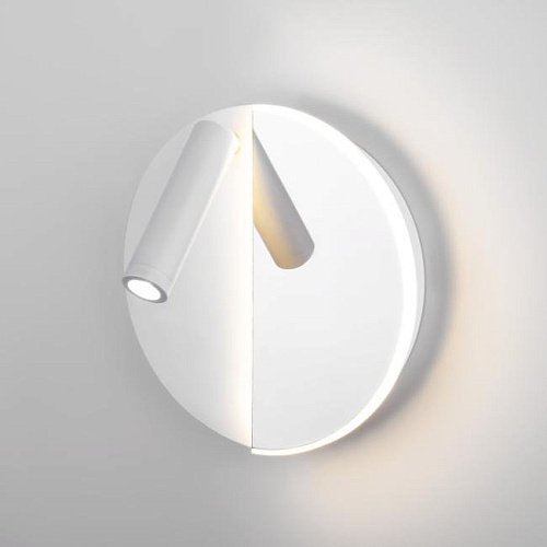 Drom LED белый/хром (40105/LED) Настенный светильник Elektrostandard Drom Drom LED белый/хром (40105/LED)