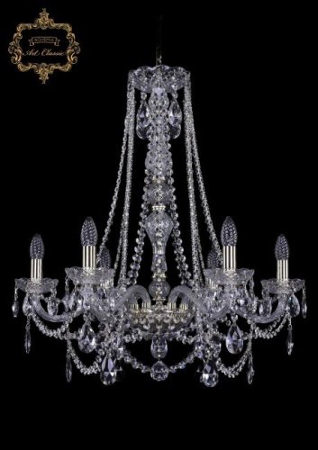 11.25.6.220.h-74.Gd.Sp Подвесная хрустальная люстра 11.25 Art Classic 11.25.6.220.h-74.Gd.Sp