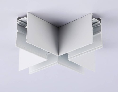 Коннектор X-образный для накладного шинопровода Magnetic Ambrella Track System GL3375