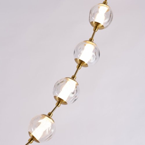 Светильник подвесной Delight Collection OD2437 OD2437A-16 brass/clear
