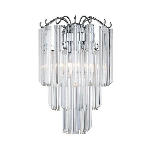 V000424 Настенное бра Indigo Lastrone V000424 12035/2W Chrome