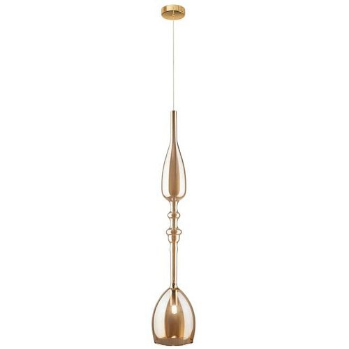 LUX NEW SP1 C AMBER Светильник подвесной Crystal Lux Lux LUX NEW SP1 C AMBER