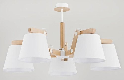 23975 Потолочная люстра Adilux Joga White 23975