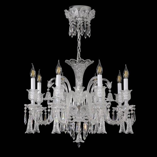 Подвесная люстра VERSAILLES Crystal Lux VERSAILLES SP8 CHROME