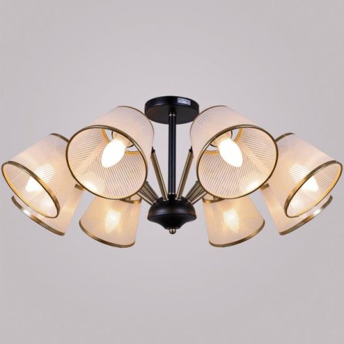 IL0344-8CSQ-79 BK AB Потолочная люстра ILLUMICO IL0344-8CSQ-79 BK AB