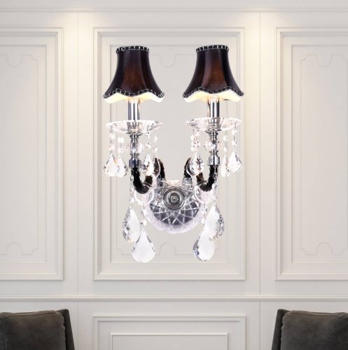 Настенное бра Lumina Deco Denica LDW 66249-2 BK