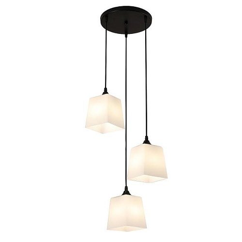 Светильник подвесной Escada Zen 160003/3P E27*60W Black ES0000027