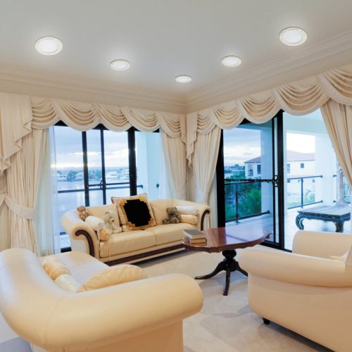 357375 Встраиваемый светильник с узорами Candi Led 357375 Novotech