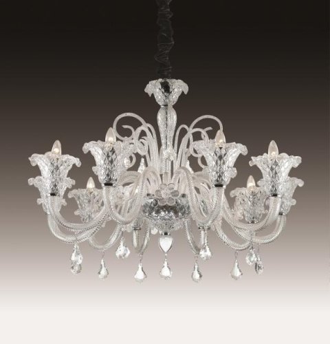 Подвесная хрустальная люстра Abela Odeon Light 2791/10