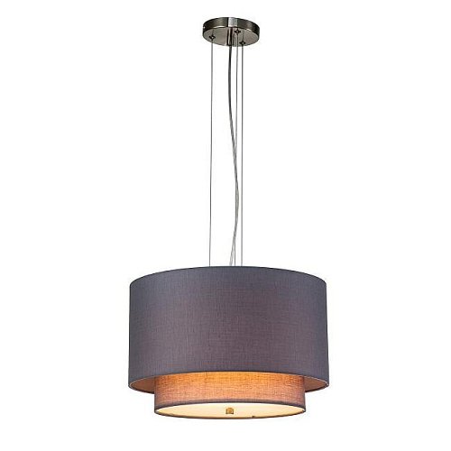 V000354 Подвесная люстра Indigo Nebbia 13020/1P Nickel V000354