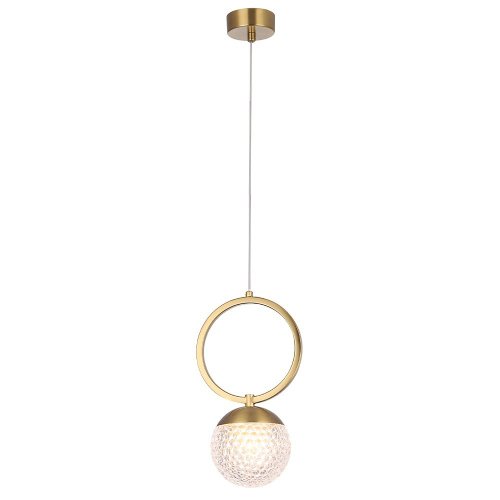 Светильник подвесной Crystal Lux Carolina CAROLINA SP1 V1 BRASS