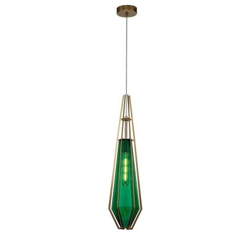 Светильник подвесной Indigo Vista V000317 11012/A/1P Green