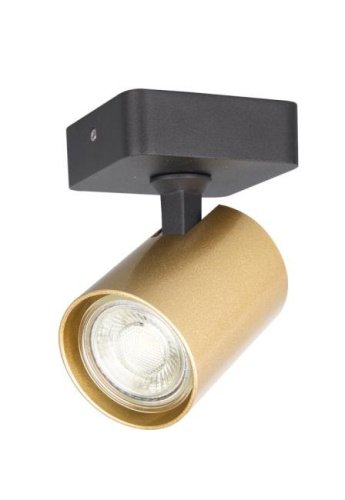 CLT 017CW1S BL-GO Светильник спот Crystal Lux Clt 017 CLT 017CW1S BL-GO
