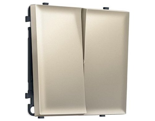 MS543020 MS543020 Комплект механизма 2-кл проходного выключателя SIGMA Шёлк 10A-250V QUANT PRO (SP5430, PR120)