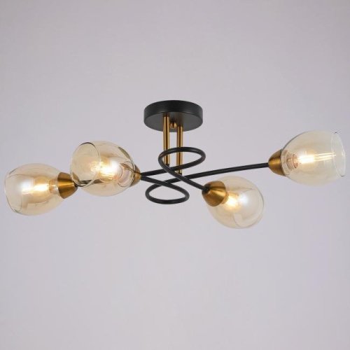 Потолочная люстра ILLUMICO IL8263-4COU-79 BK GD Celeste