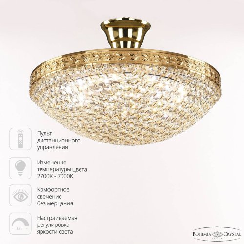 19321/35IV/LED-DIM G Потолочная люстра Bohemia 1932 19321/35IV/LED-DIM G