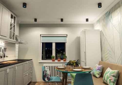 DK3090-BK+CY Накладной светильник Denkirs Dk3020Bсy DK3090-BK+CY