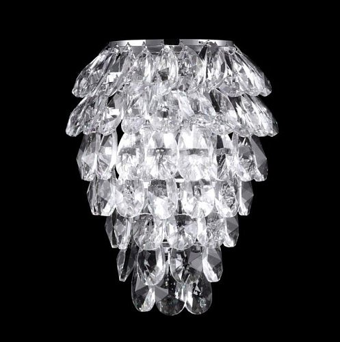 CHARME AP3 CHROME/TRANSPARENT Настенное бра Crystal Lux Charme CHARME AP3 CHROME/TRANSPARENT