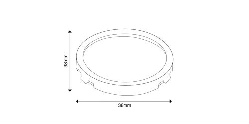 00-00006247 Стекло матовое для светильников COMBO, SWG PRO 00-00006247