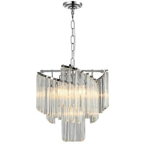 MAJESTIC 81433/6C CHROME Подвесная люстра Natali Kovaltseva Majestic MAJESTIC 81433/6C CHROME