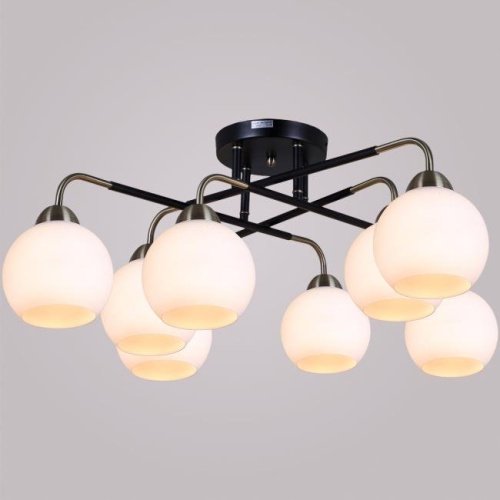 Потолочная люстра ILLUMICO IL0252-8CSQ-79 BK AB