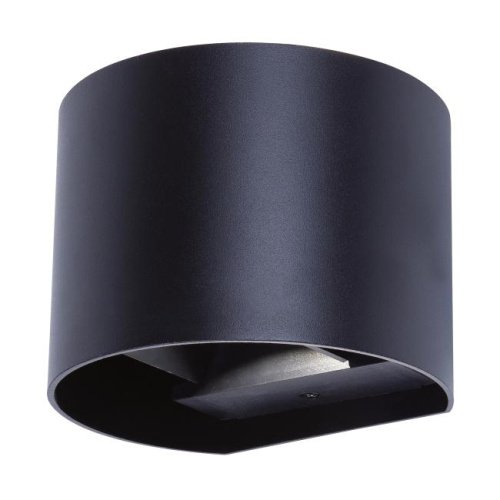 Уличный настенный светильник Uniel ULU-S56B-2x3W/3000K+4000K+6000K IP65 BLACK