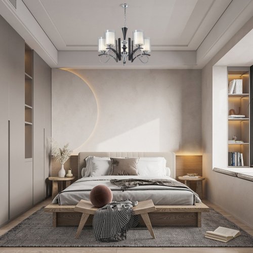 309167/5 Bk/Ni Подвесная люстра Arte Milano Florentia-9167 309167/5 Bk/Ni