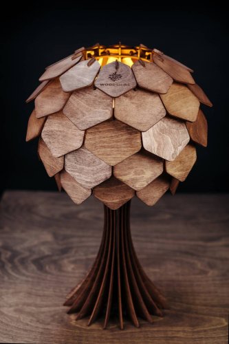 1340pl/1 Настольная лампа Woodshire Астеко 1340pl/1