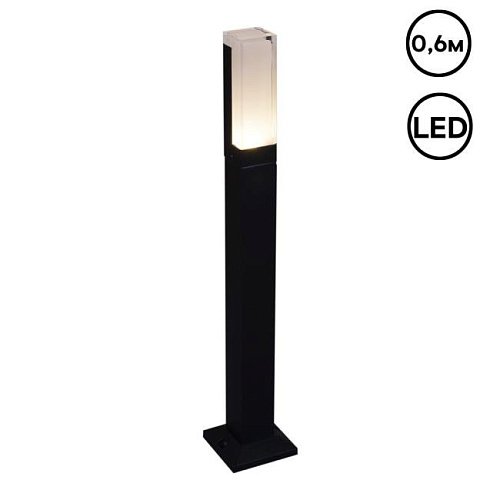 Наземный фонарь Reluce 09977-0.7-001JH 0,6M LED7W BK RLOS