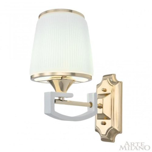 302457/1W Wh/Gd Настенное бра Arte Milano Florentia-2457 302457/1W Wh/Gd