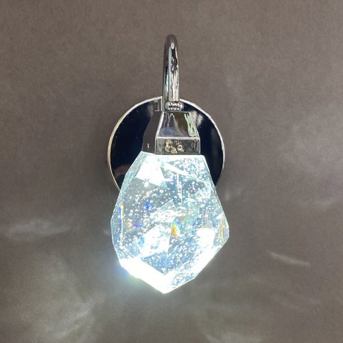 Настенный светильник Delight Collection Crystal rock OB820083-1C (MD-020B-wall chrome)