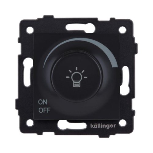 REA-027BM Светорегулятор универсальный 500W, черный матовый Kollinger REA-027BM для Aspekt, Eleganz, Reflex
