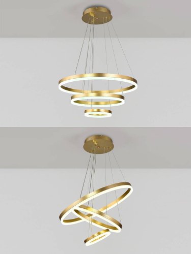 Подвесная люстра Natali Kovaltseva Oreol LED LAMPS 81279