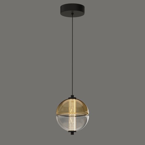 Светильник подвесной Delight Collection MD24022079 MD24022079-1A black/amber