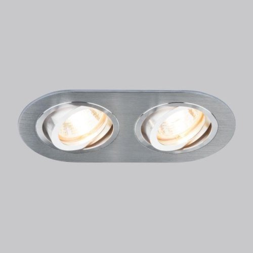 1061/2 MR16 SL серебро Встраиваемый светильник Elektrostandard 1061 1061/2 MR16 SL серебро