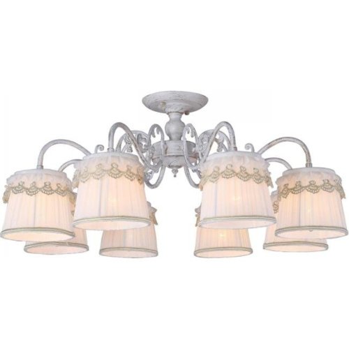 Потолочная люстра Arte Lamp Merletto A5709PL-8WG