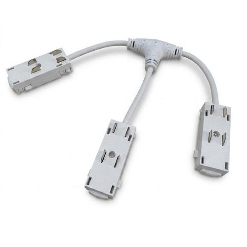 AM573 WH SMART Тройник коннектор питания AM Group AM573 WH SMART