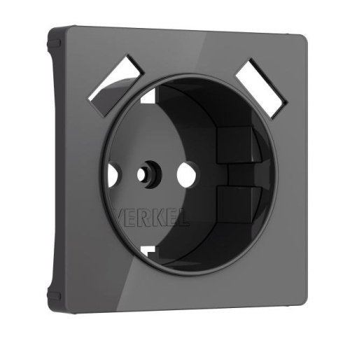 Накладка на механизм Werkel W1179544/ Накладка для розетки USB (графит акрил)