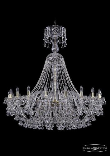 1409/20/460/XL-136 G Подвесная хрустальная люстра 1409 Bohemia 1409/20/460/XL-136 G