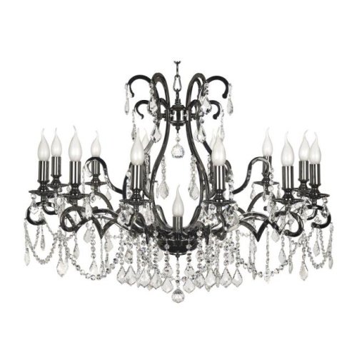 Подвесная люстра Dio D'Arte Isola Nickel black Isola E 1.1.12.200 NB