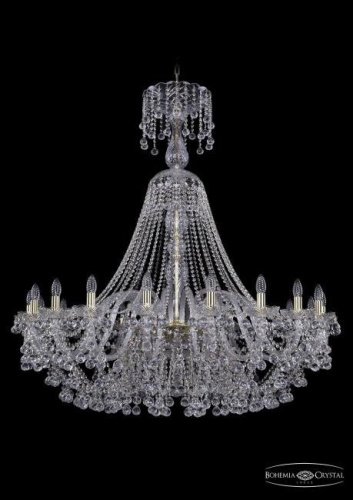 1409/20/460/XL-136 G Подвесная хрустальная люстра 1409 Bohemia 1409/20/460/XL-136 G