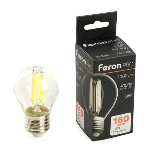 51254 Светодиодная лампа Feron LB-1708 51254
