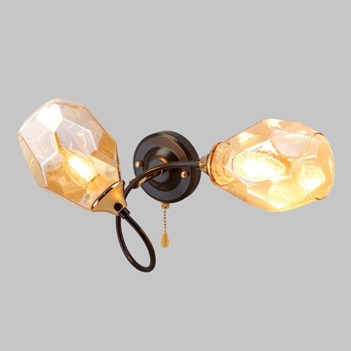 Настенное бра IMEX MD.4249-2-W-COFFEE+FGD