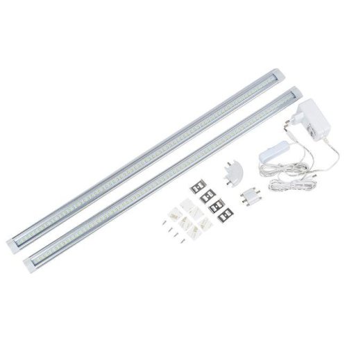 ULM-F45-2x6W/4500K IP20 SILVER Мебельный светильник Uniel ULM-F45-2x6W/4500K IP20 SILVER