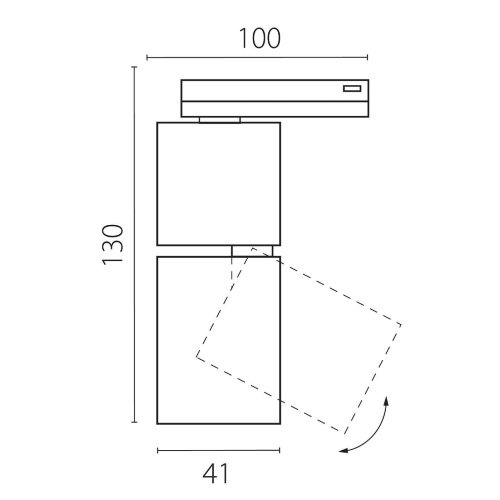 Трековый светильник Lightstar Volta Cct 227017